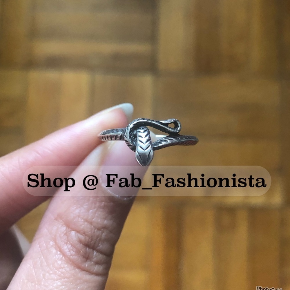 Sterling silver Snake ring